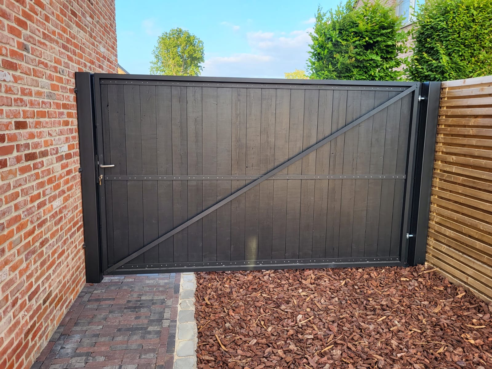 poorten - sectorale poorten - automatische poorten - poort met afstandbediening